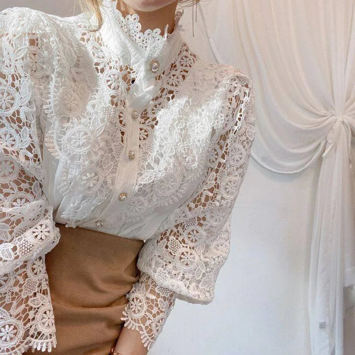 Camisa Lace Chic