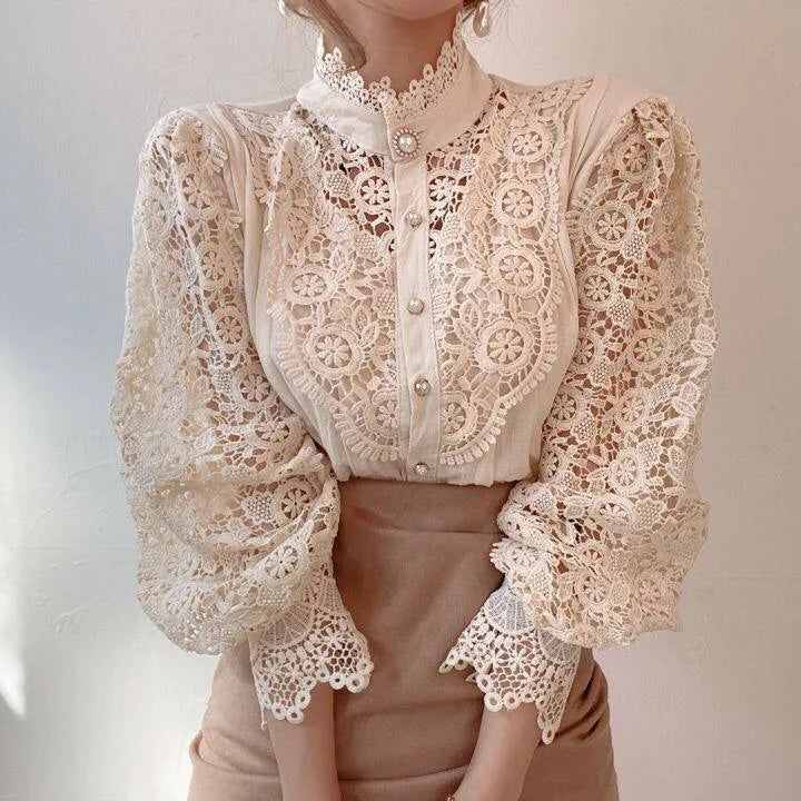 Camisa Lace Chic