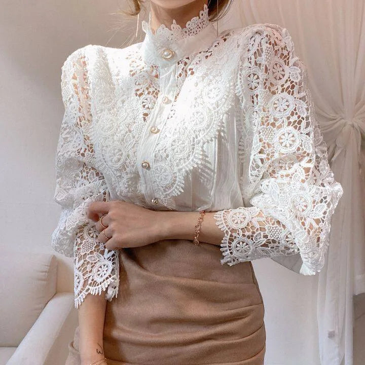 Camisa Lace Chic