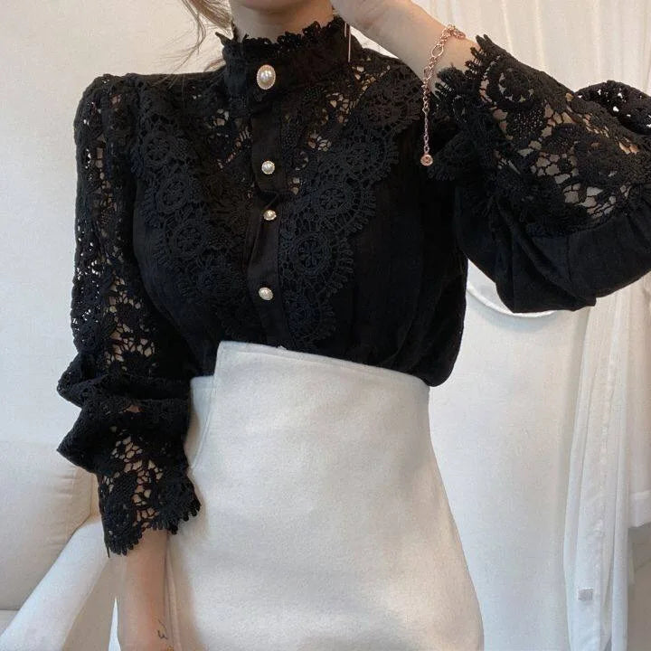 Camisa Lace Chic