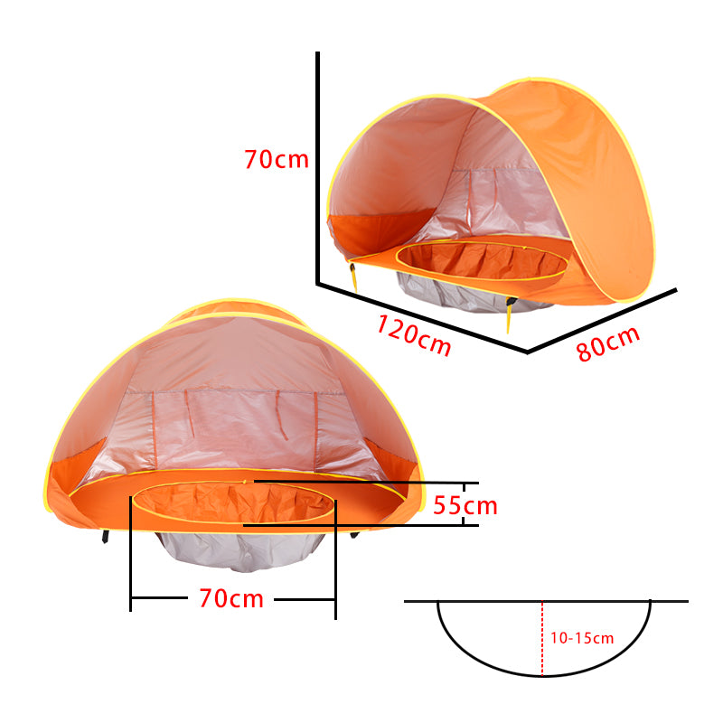 Tenda de Praia para Bebês e Crianças