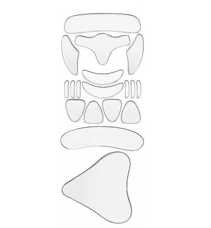 Adesivos Antirrugas de Silicone Reutilizável