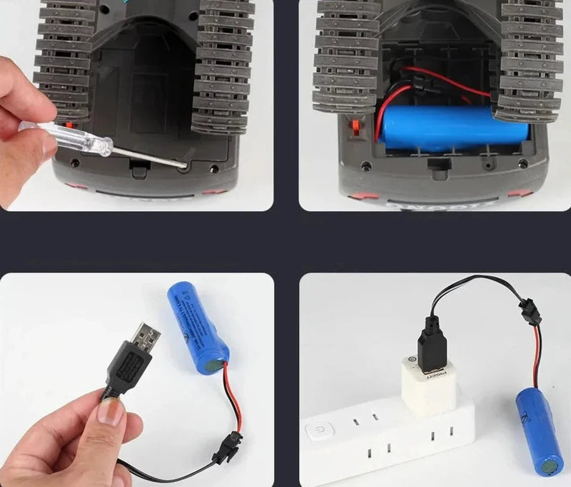 Mini-escavadeira com Controle Remoto - 11 Canais